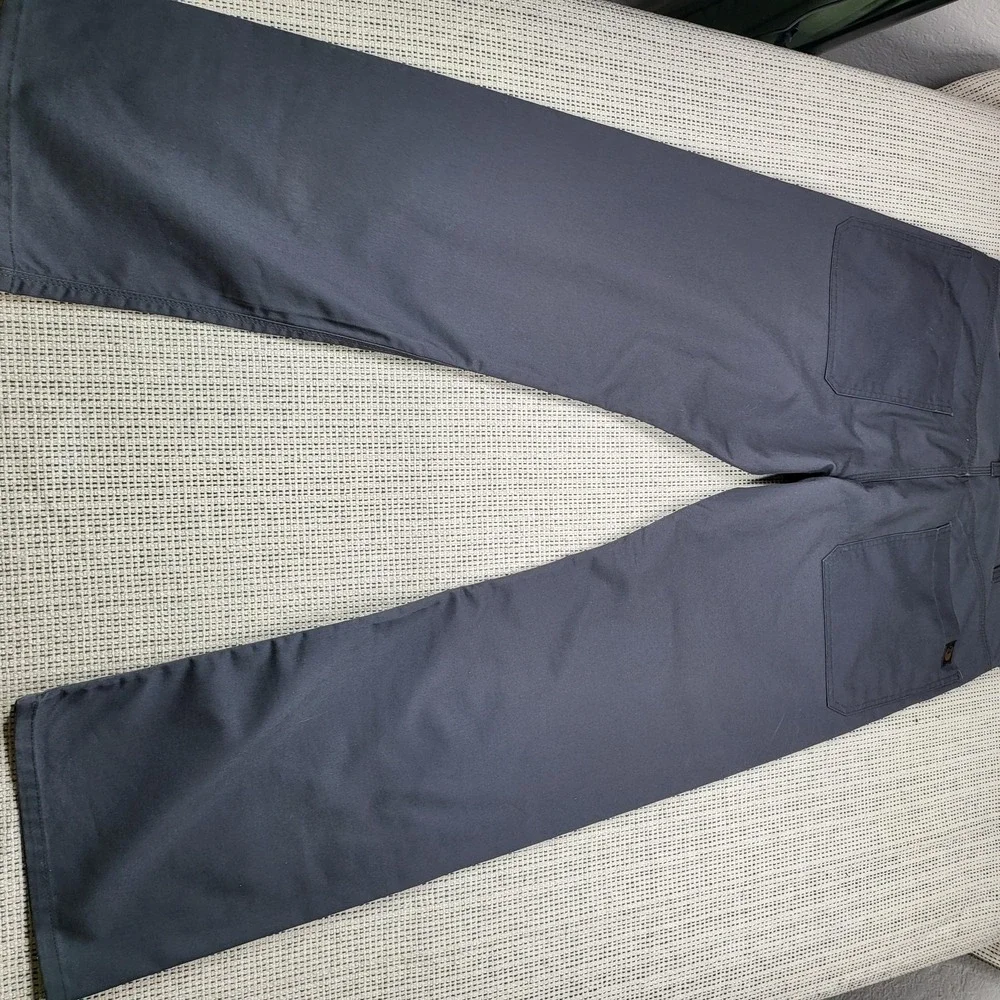 Dunderdon Pants‎ Mens 36x32 Gray Chino Workwear Straight Leg P4 Indestructible